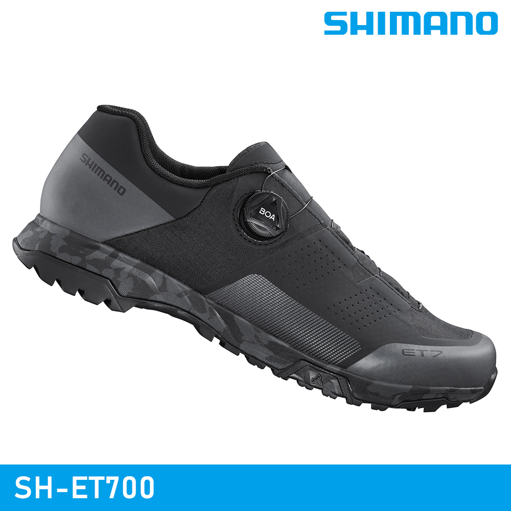 SHIMANO SH-ET700 自行車硬底鞋 / 黑色