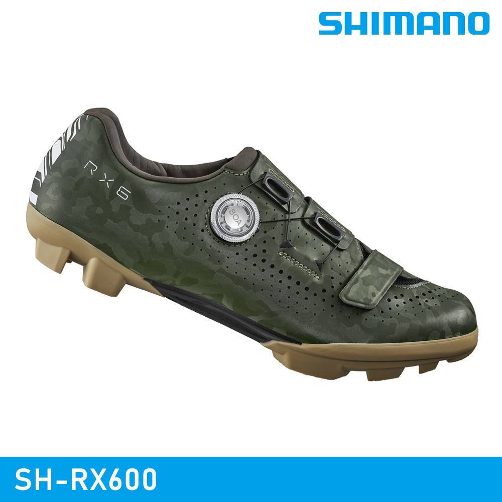 SHIMANO SH-RX600 SPD 自行車卡鞋 / 綠色