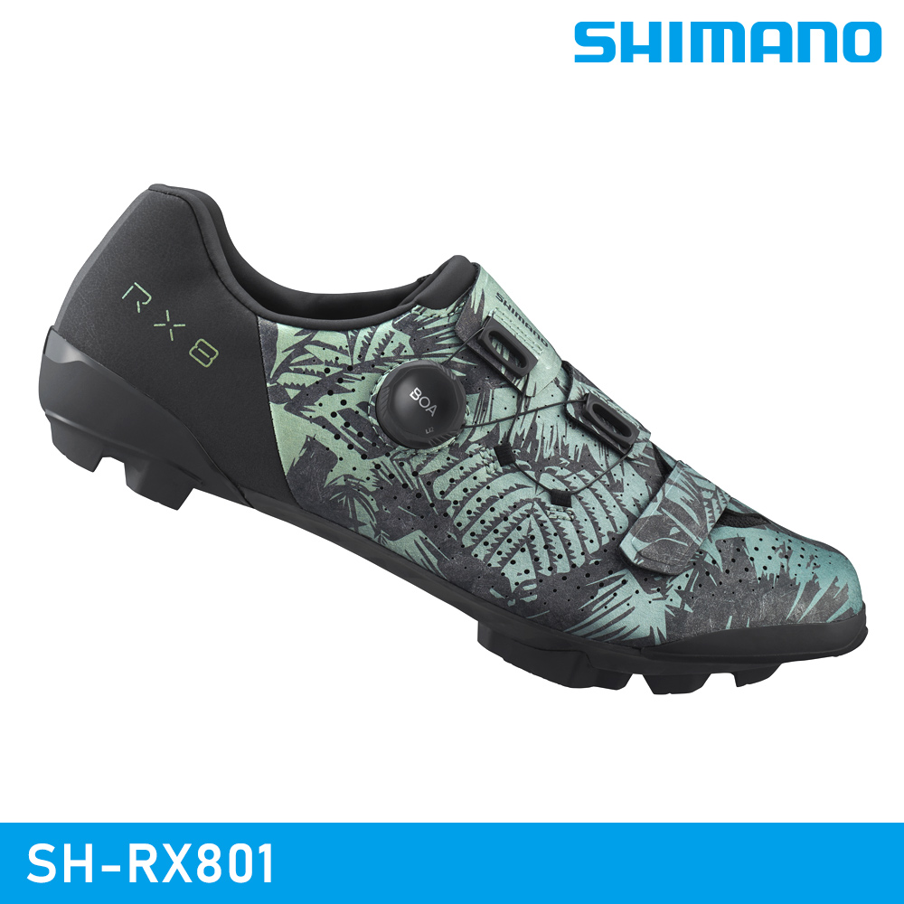 SHIMANO SH-RX801 SPD 自行車卡鞋 / 棕梠葉