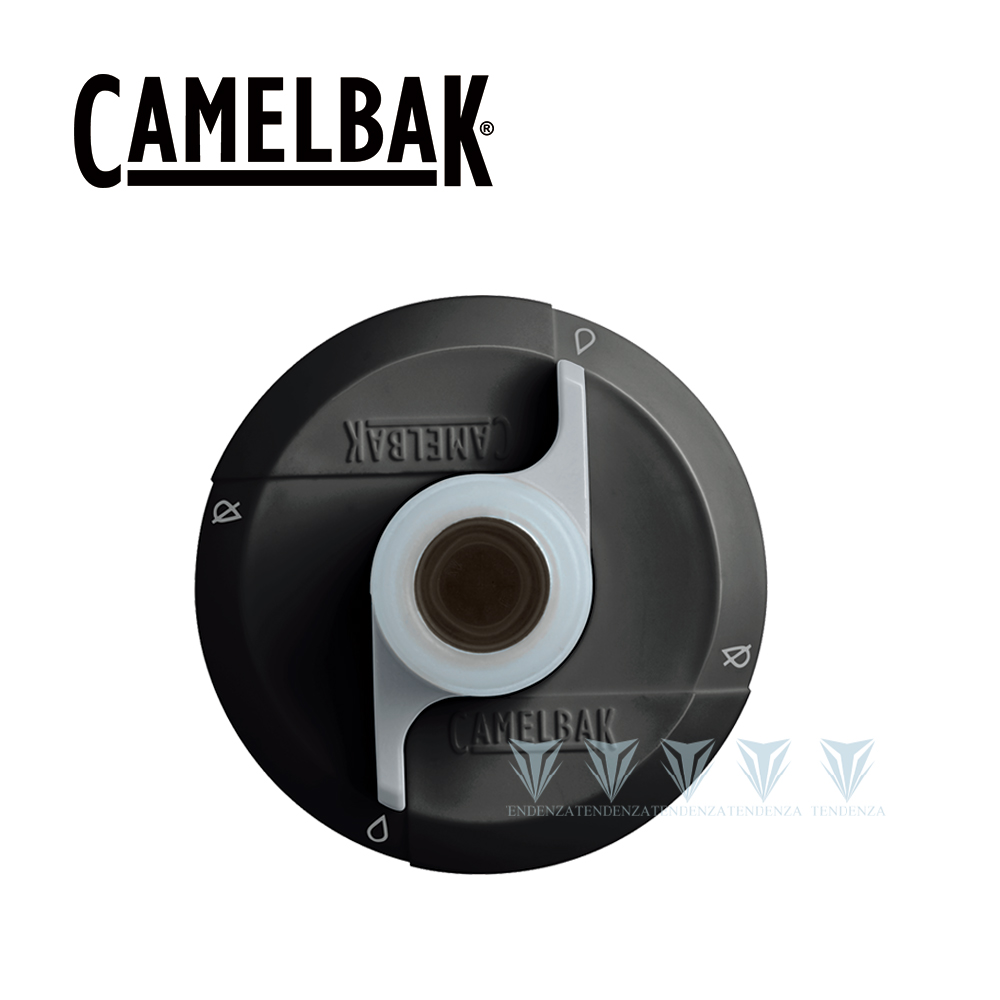 [CamelBak CB1946001000 Podium & Peak Fitness噴射水瓶替換蓋 黑