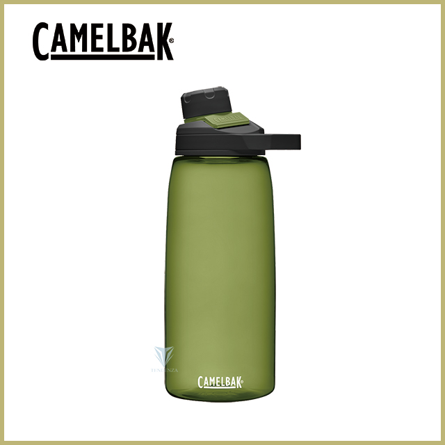 [CamelBak 1000ml Chute Mag戶外運動水瓶 橄欖綠