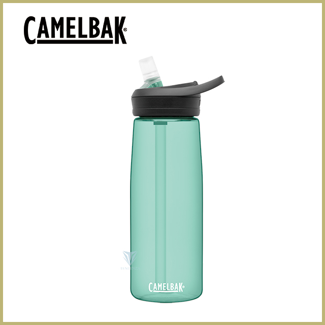 [CamelBak 750ml eddy+多水吸管水瓶 海藍綠