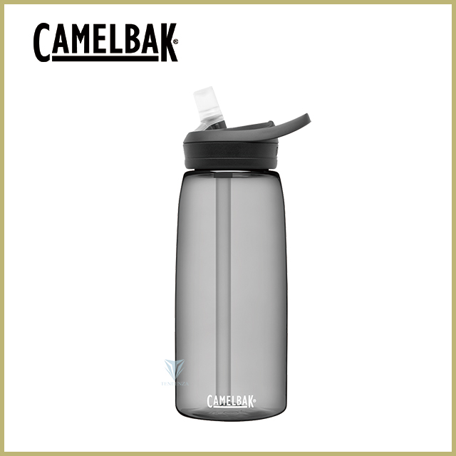 [CamelBak 1000ml eddy+多水吸管水瓶 炭黑