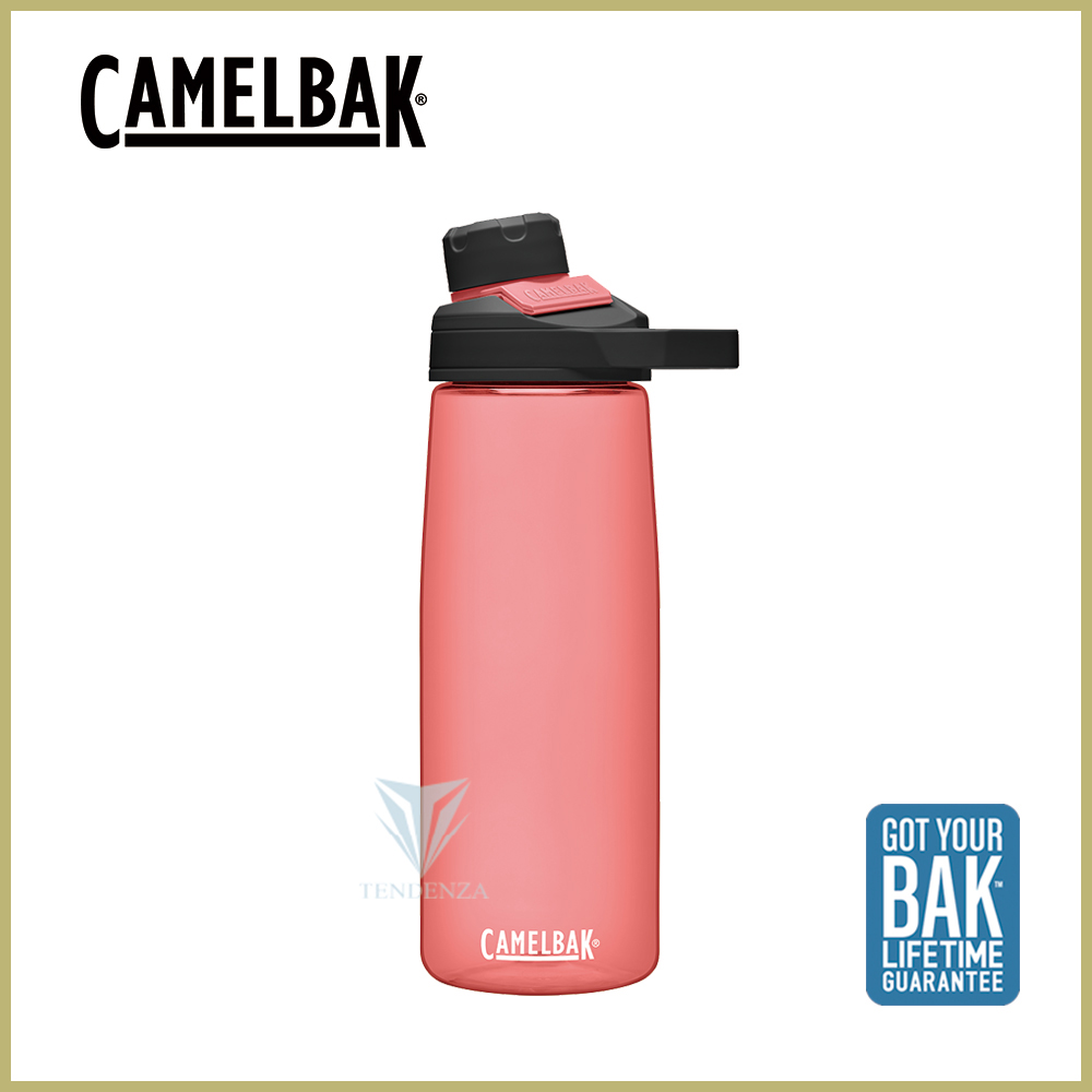 [CamelBak 750ml Chute Mag戶外運動水瓶 玫瑰