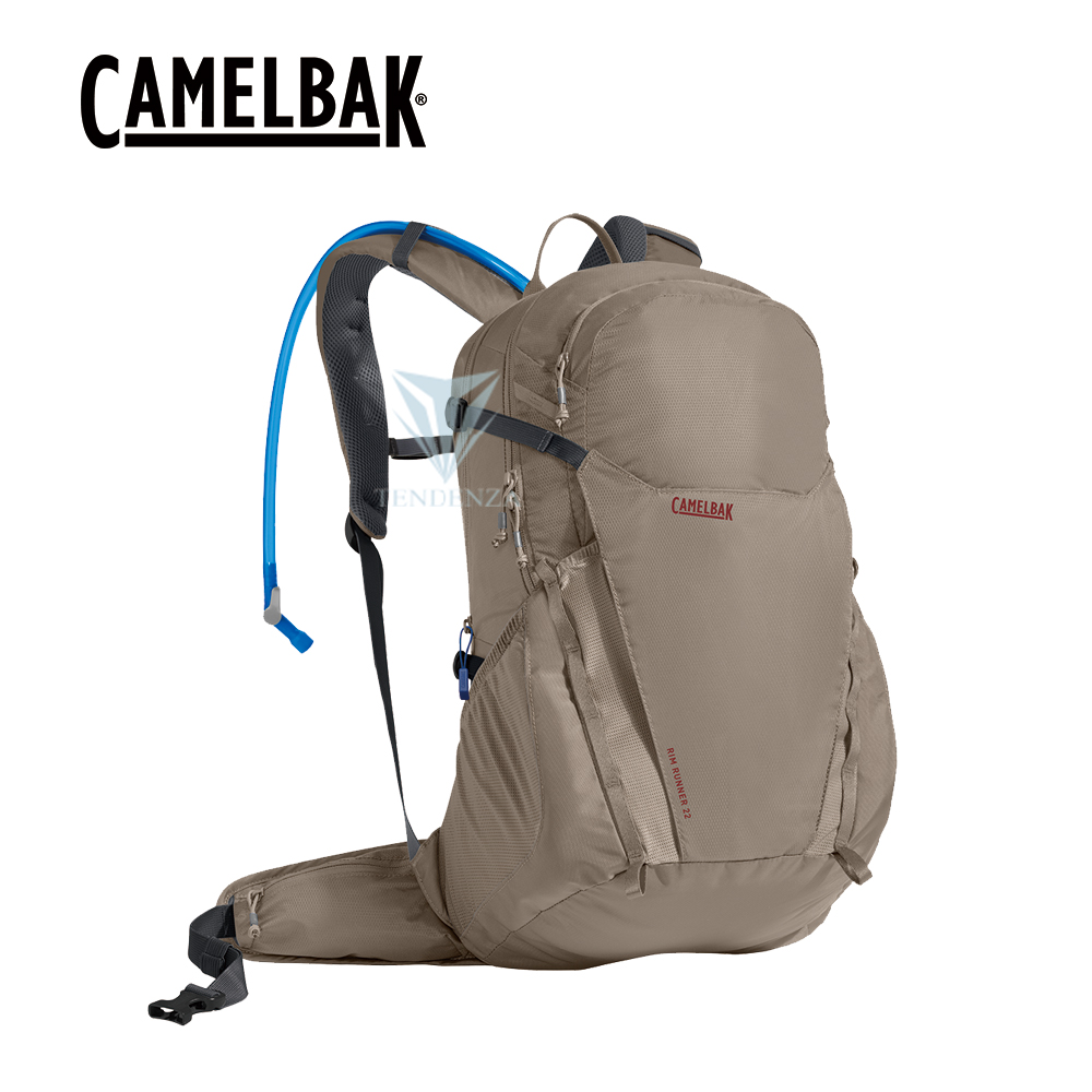 [CamelBak Rim Runner 22 登山健行背包(附2.5L水袋) - 虎斑棕