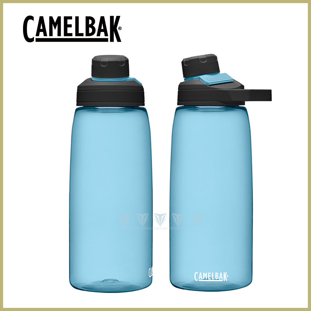 CamelBak 1000ml Chute Mag戶外運動水瓶 透藍
