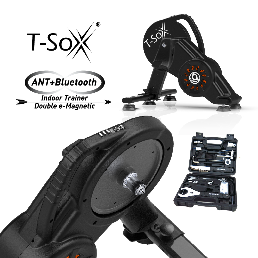 T-SoX So-exercise 索賽斯-TX7 室內自行車訓練台【飛輪另購】
