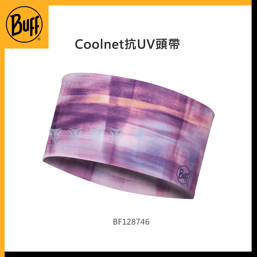 [BUFF BF128746 Coolnet抗UV頭帶 - 朦霧紫