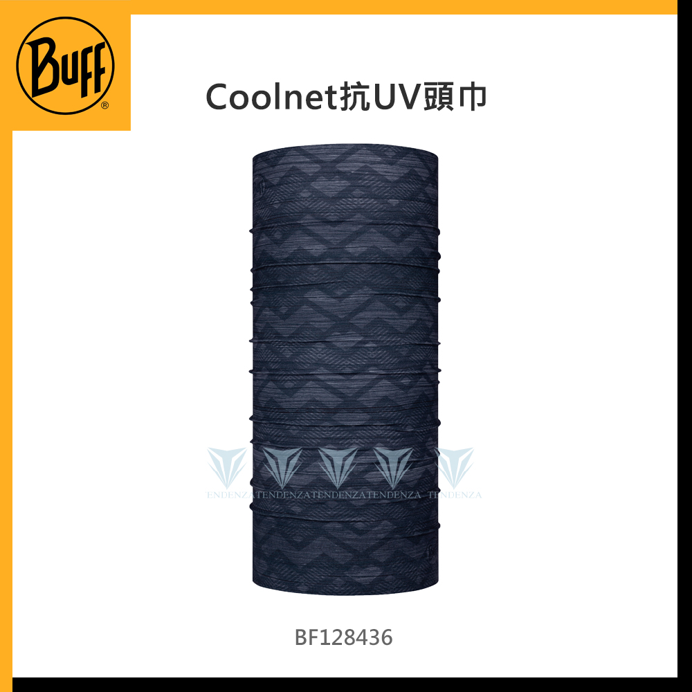 [BUFF BF128436 Coolnet抗UV頭巾 - 波紋排列