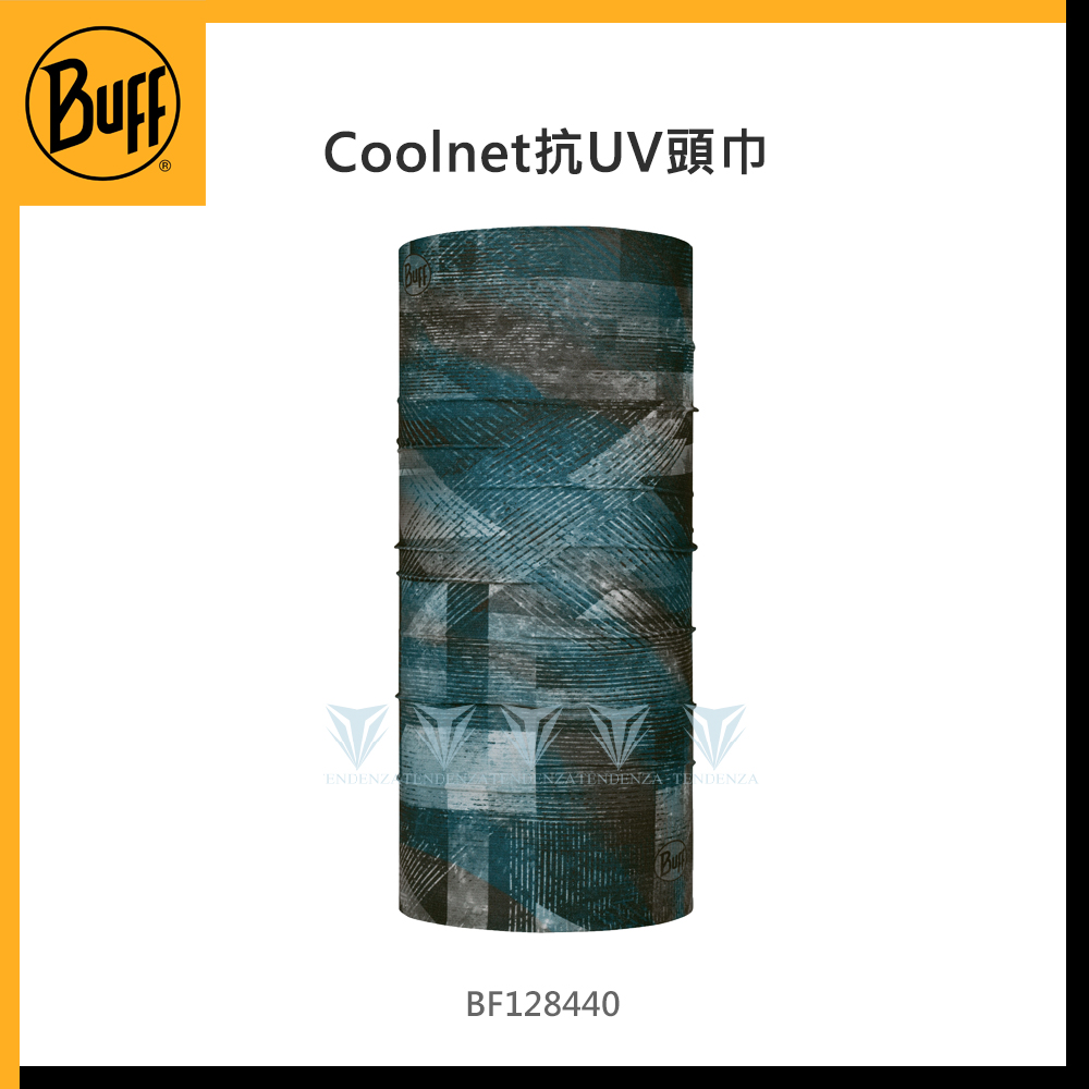 [BUFF BF128440 Coolnet抗UV頭巾 - 縱橫交錯