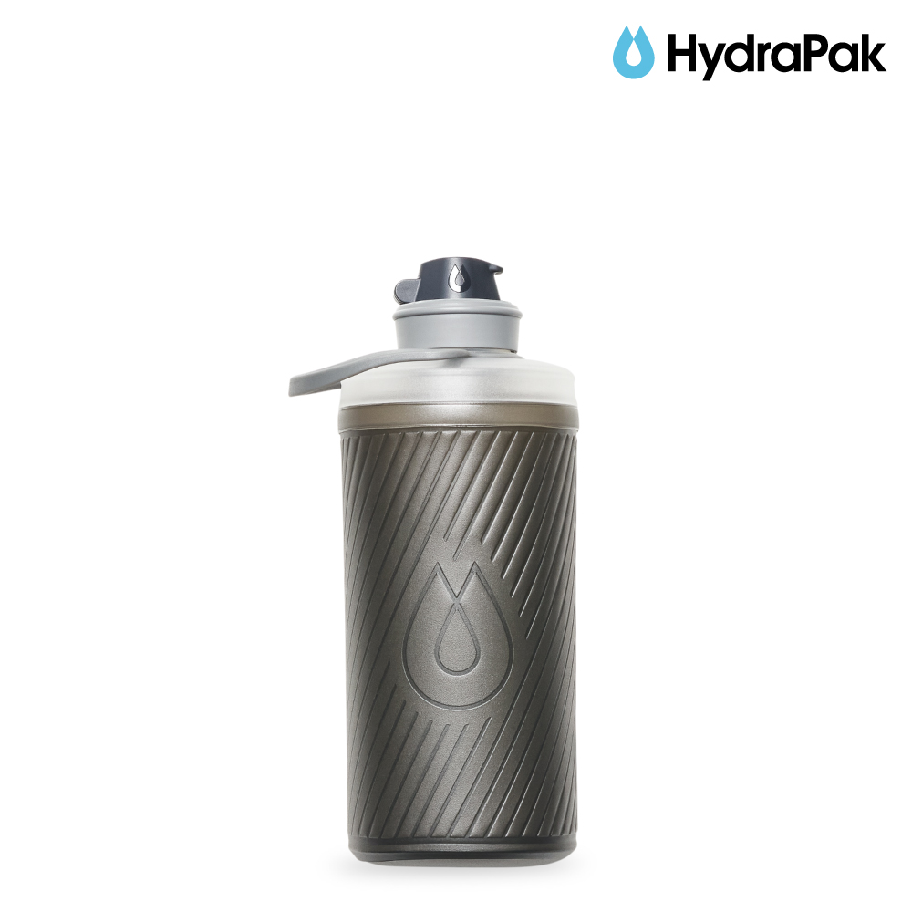 HydraPak Flux 1L 軟式水瓶 / 遠古灰
