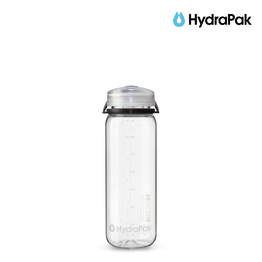 HydraPak Recon 750ml 寬口水瓶 / 黑白