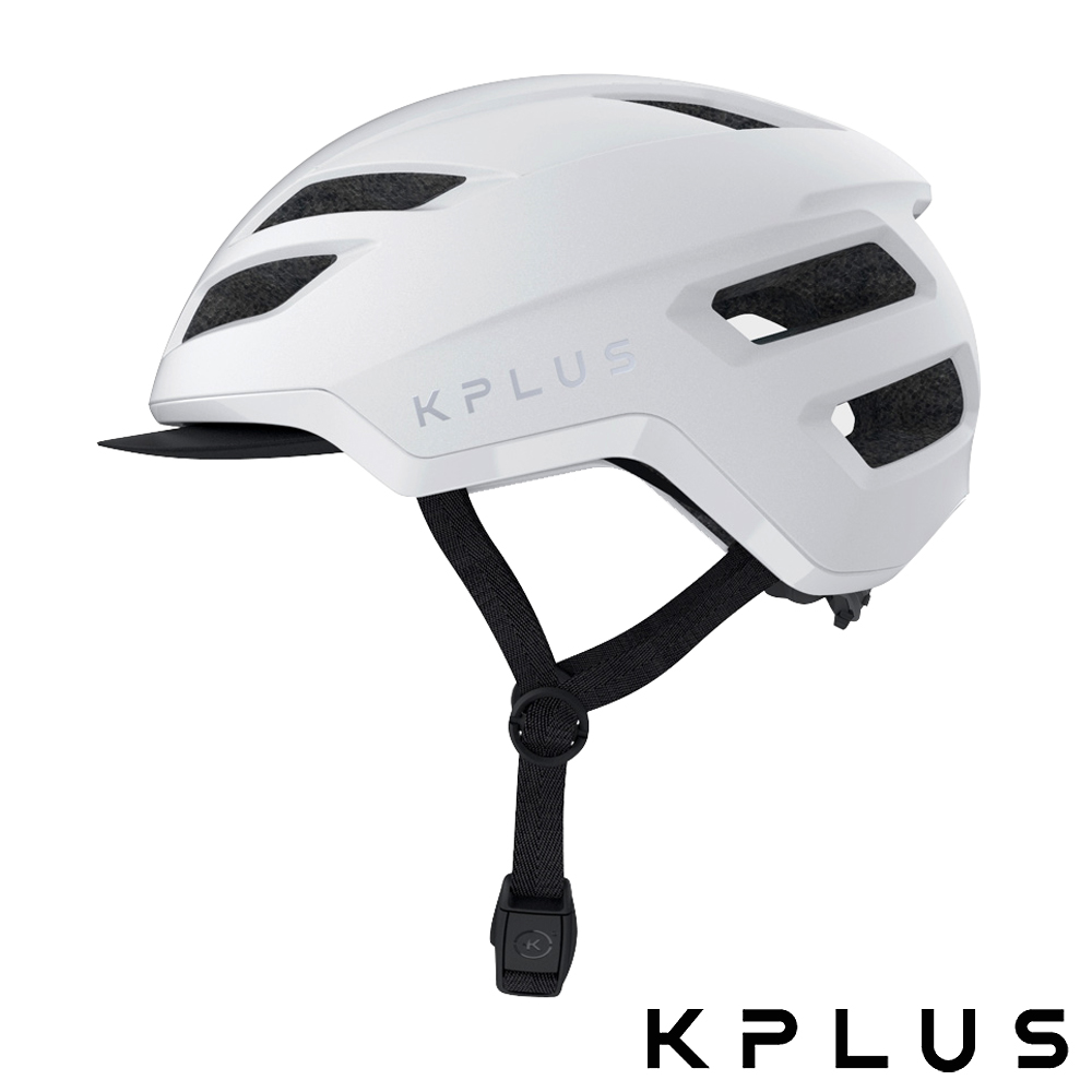 KPLUS 單車安全帽C系列城市休閒RANGER Helmet-霧白