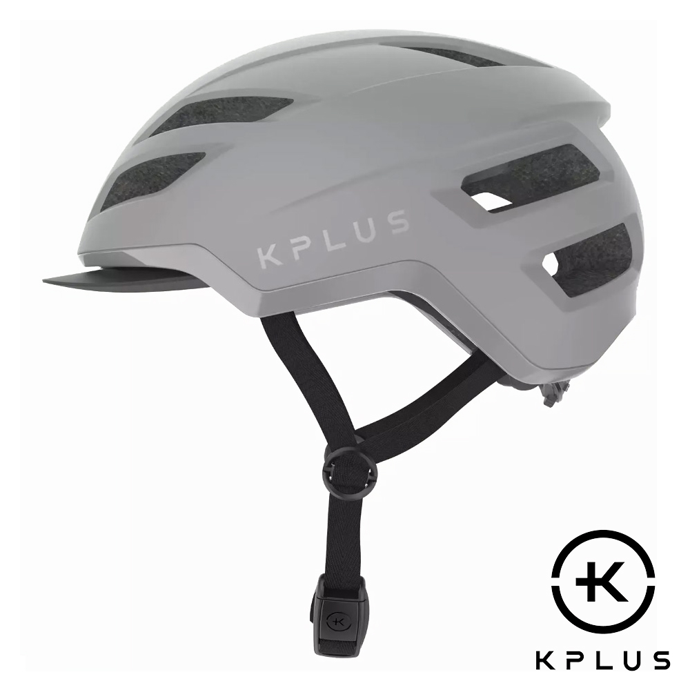 KPLUS 單車安全帽C系列城市休閒RANGER Helmet-大象灰