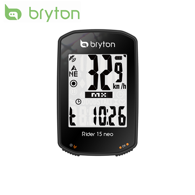 Bryton Rider 15neoE GPS自行車智慧訓練記錄器
