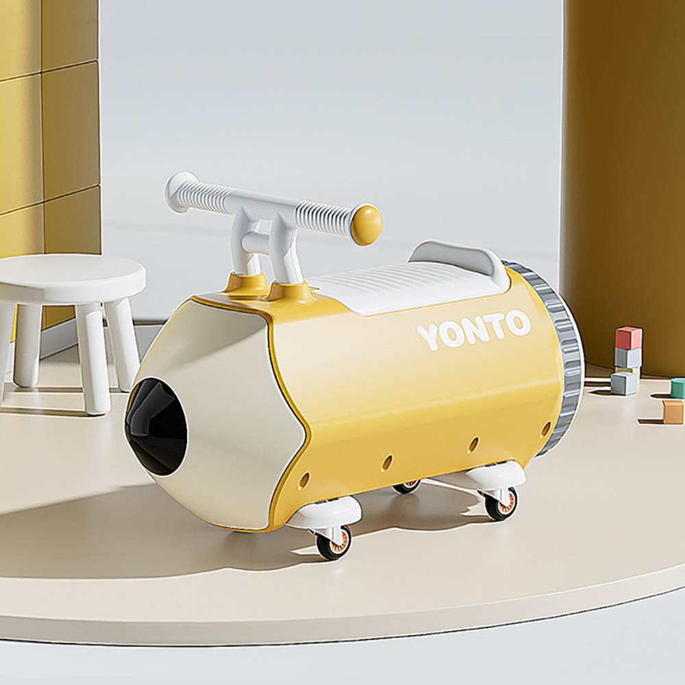 BIKEONE MINI29 LITE 鉛筆滑行車滑步車 自帶音樂兒童溜溜車1-3歲寶寶萬向輪滑行內建物箱