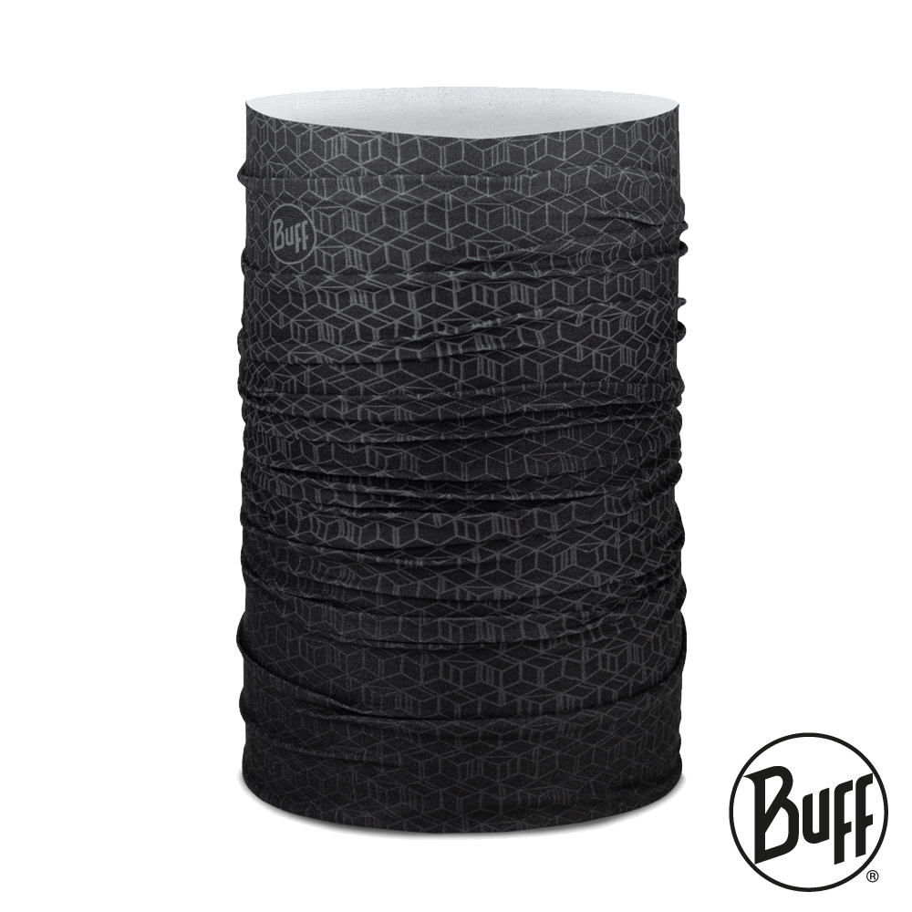 《BUFF》Coolnet 抗UV頭巾-方塊石墨 BF133638-901