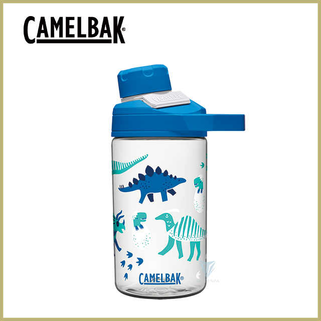 CamelBak 400ml Chute Mag兒童戶外運動水瓶-恐龍寶寶