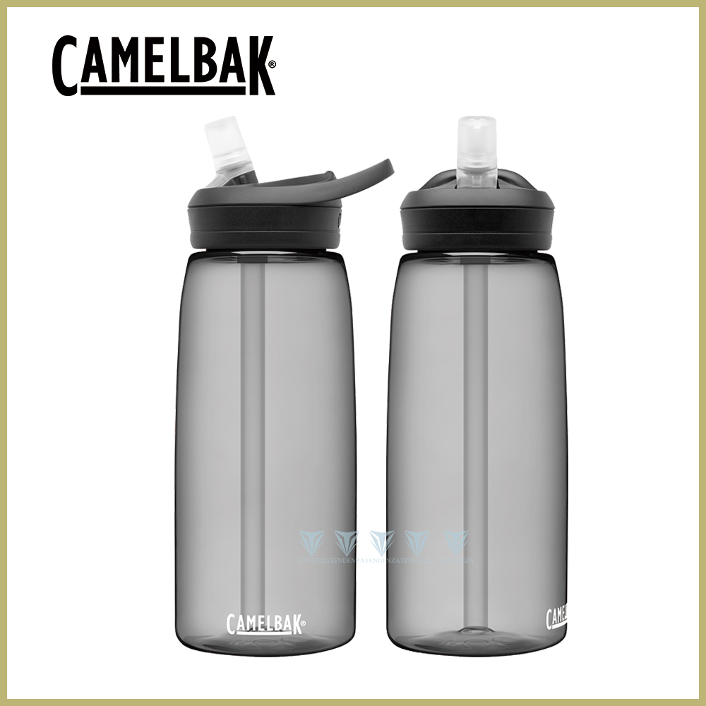 CamelBak 1000ml eddy+多水吸管水瓶 炭黑