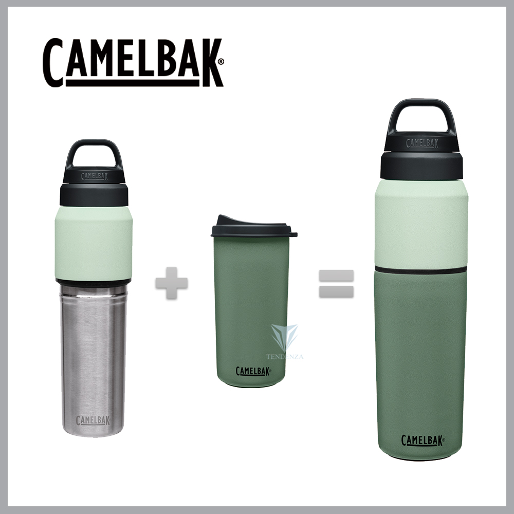 CamelBak CB2424301065 650ml MultiBev 二合一不鏽鋼隨行保溫瓶(保冰)-薄荷綠