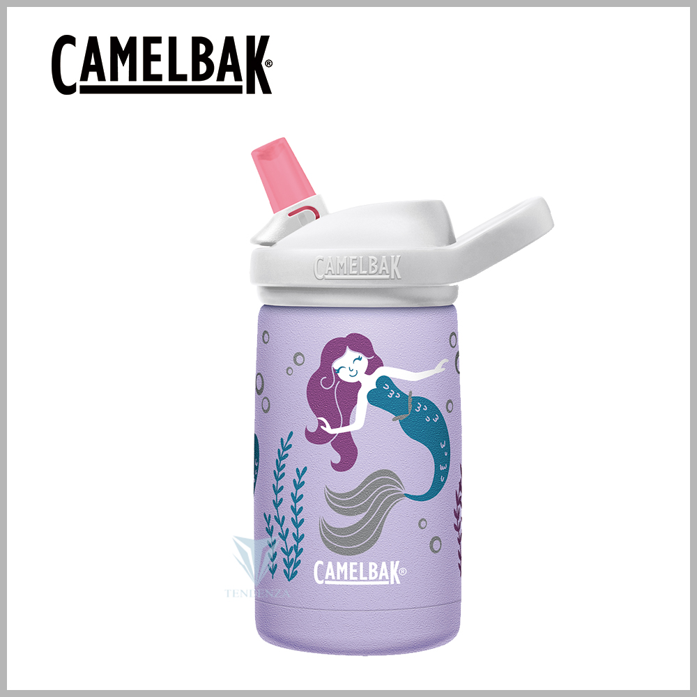CamelBak 350ml eddy+ kids兒童吸管不鏽鋼保溫瓶(保冰)-深海美人魚