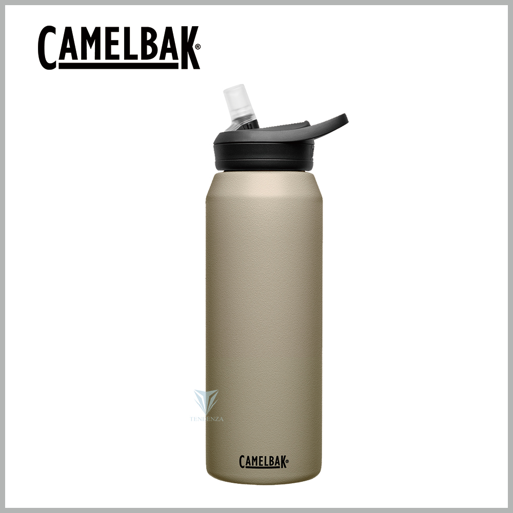 CamelBak 1000ml eddy+多水吸管保冰/溫水瓶 淺沙漠