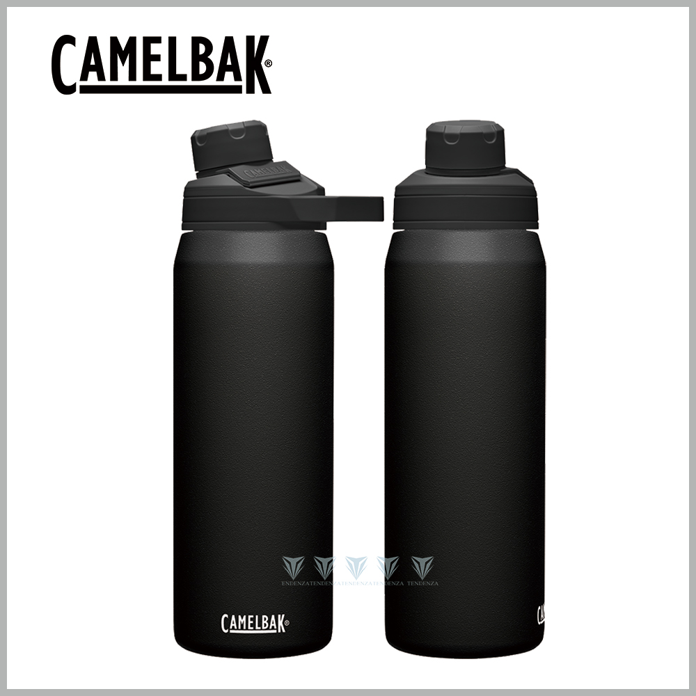 CamelBak 750ml Chute Mag不鏽鋼戶外運動保溫瓶(保冰) 濃黑