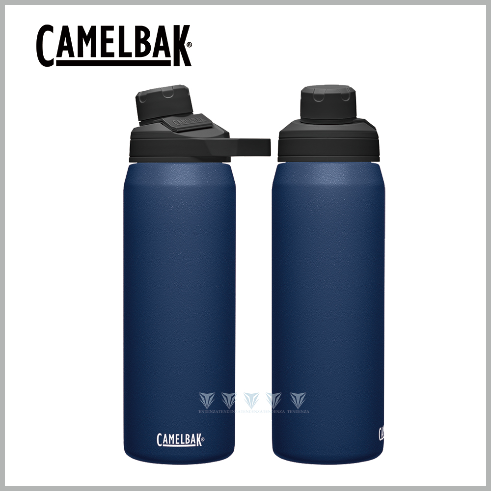 CamelBak 750ml Chute Mag不鏽鋼戶外運動保溫瓶(保冰) 海軍藍