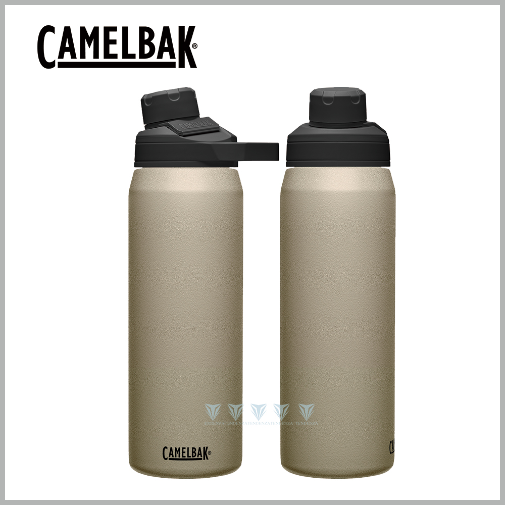 CamelBak 750ml Chute Mag不鏽鋼戶外運動保溫瓶(保冰) 淺沙漠