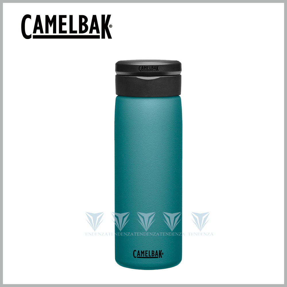 CamelBak 600ml Fit Cap完美不鏽鋼保溫瓶(保冰) 潟湖藍