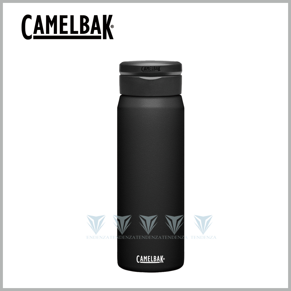 CamelBak 750ml Fit Cap完美不鏽鋼保溫瓶(保冰) 濃黑