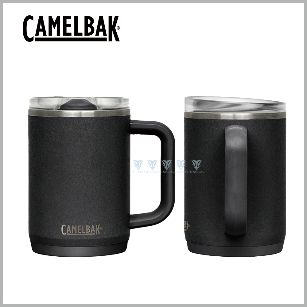 CamelBak 500ml Thrive Mug 防漏不鏽鋼日用保溫馬克杯(保冰) 濃黑