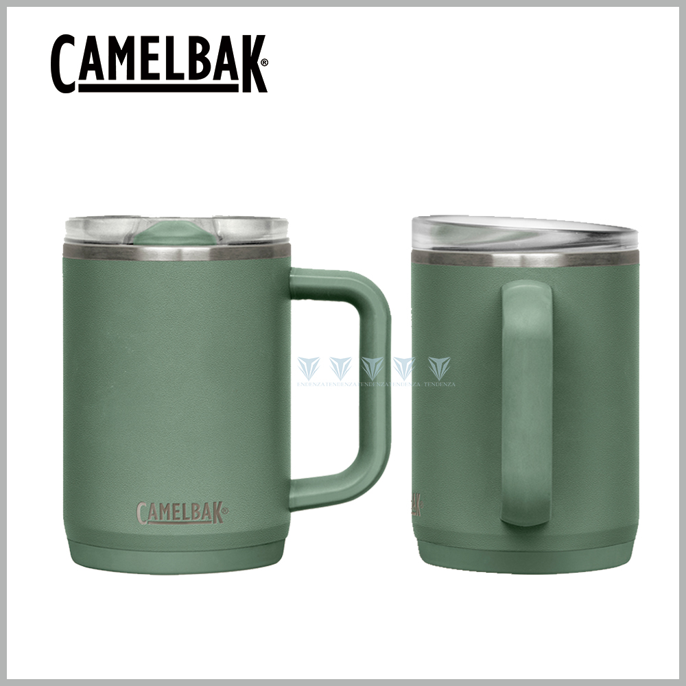 CamelBak 500ml Thrive Mug 防漏不鏽鋼日用保溫馬克杯(保冰) 灰綠