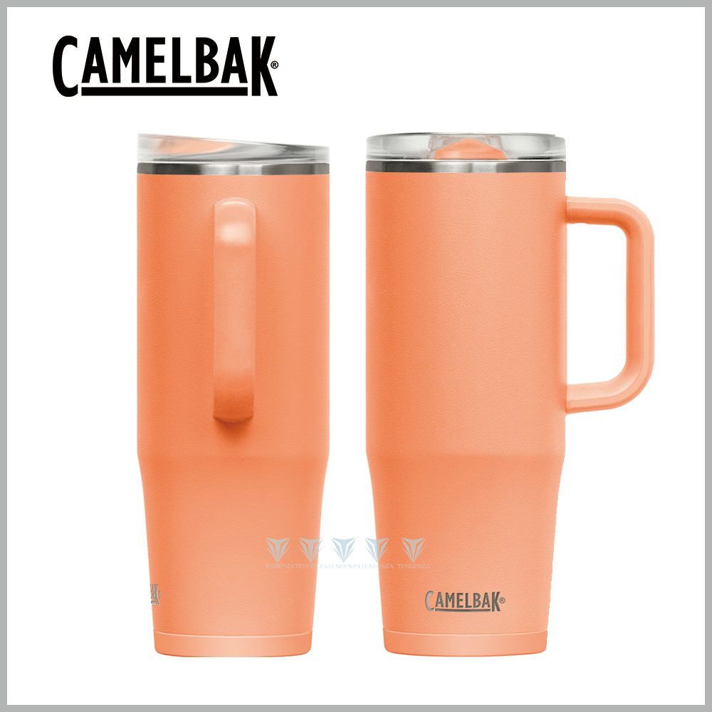 CamelBak 1000ml Thrive Mug 防漏不鏽鋼日用保溫馬克杯(保冰) 日出橘