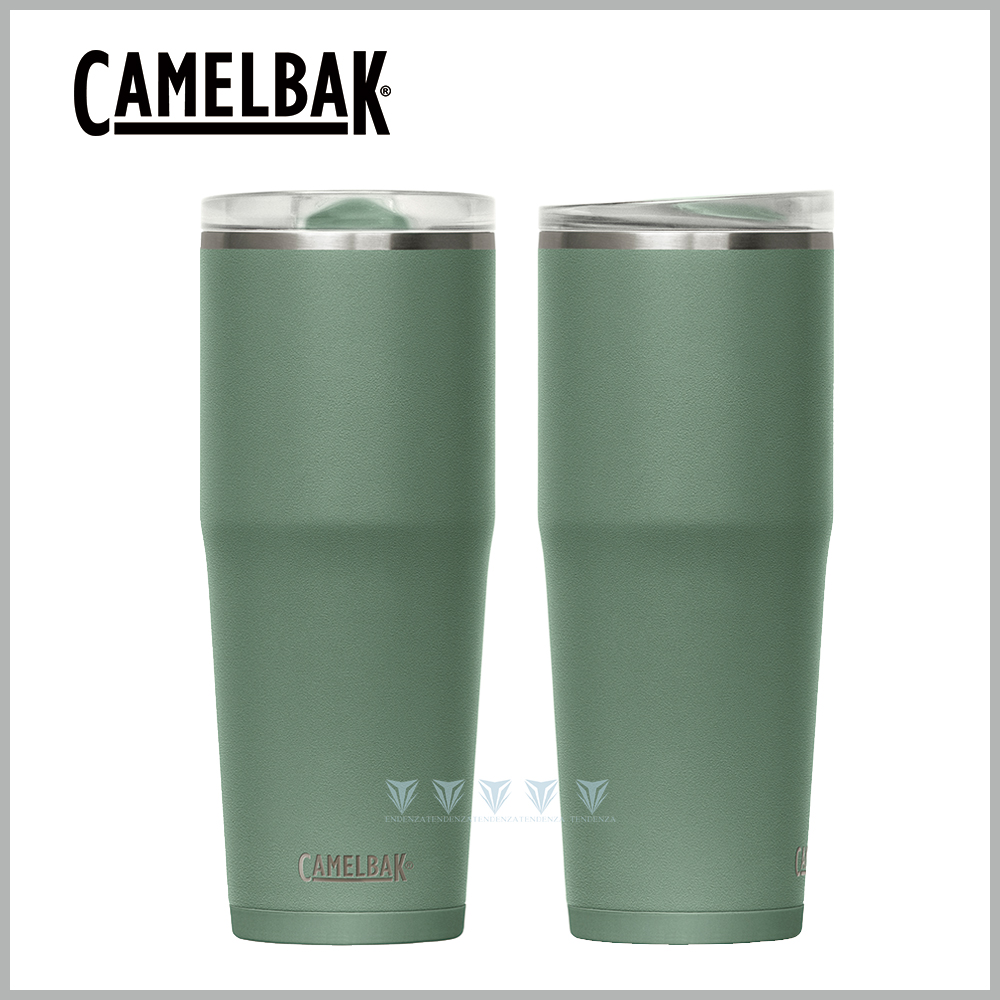 CamelBak 900ml Thrive Tumbler 防漏不鏽鋼雙層真空保溫杯(保冰) 灰綠