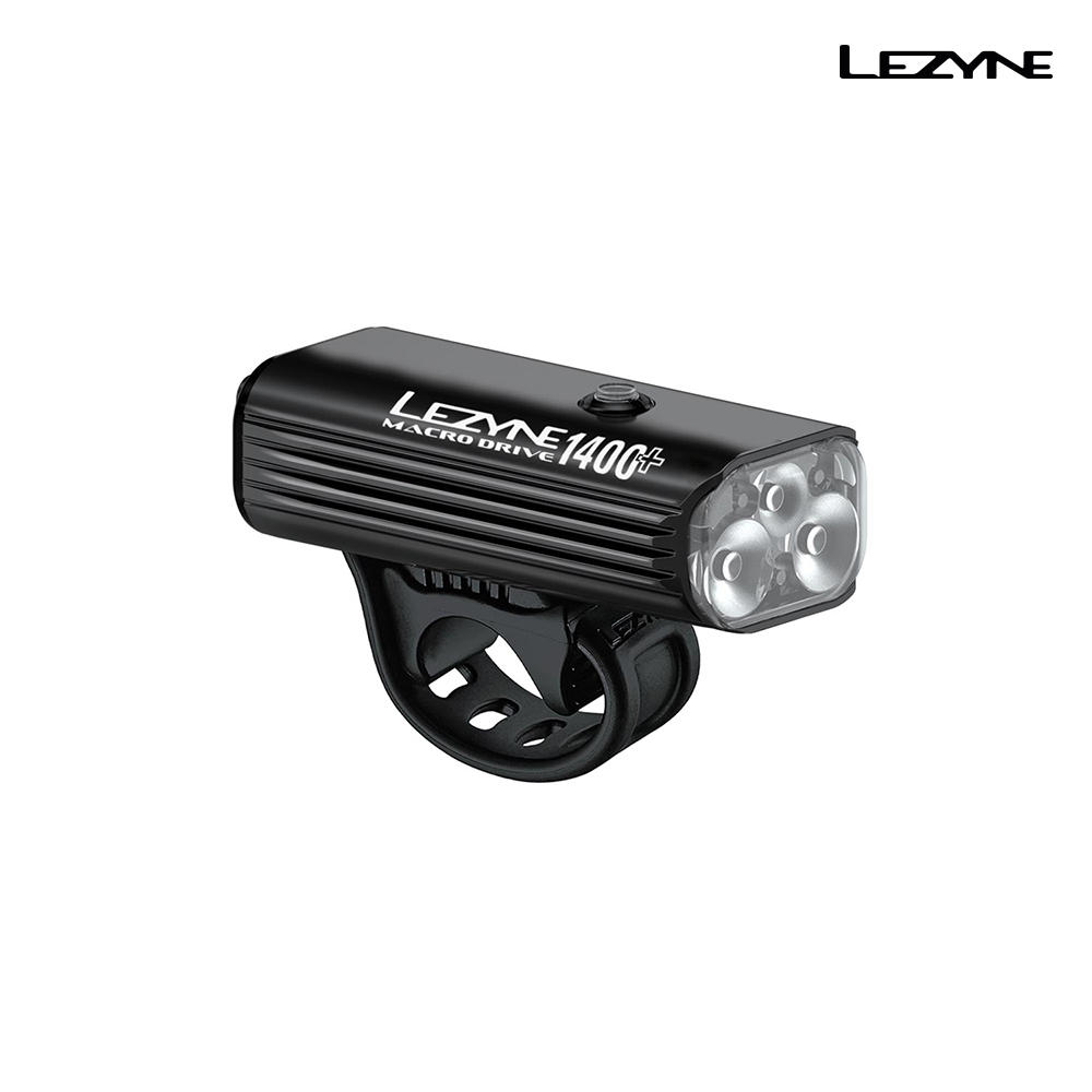 【LEZYNE】前燈 MACRO DRIVE 1400+ 黑