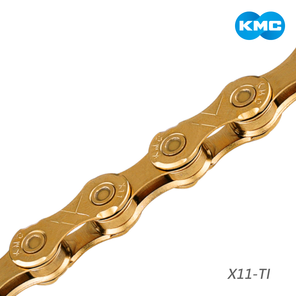 KMC鏈條 11速 X2.0 118目 金 X11-TI