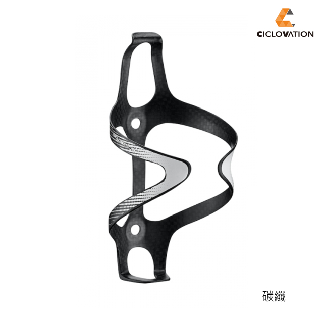 【CICLOVATION】太極工藝碳纖水壺架 珍珠白