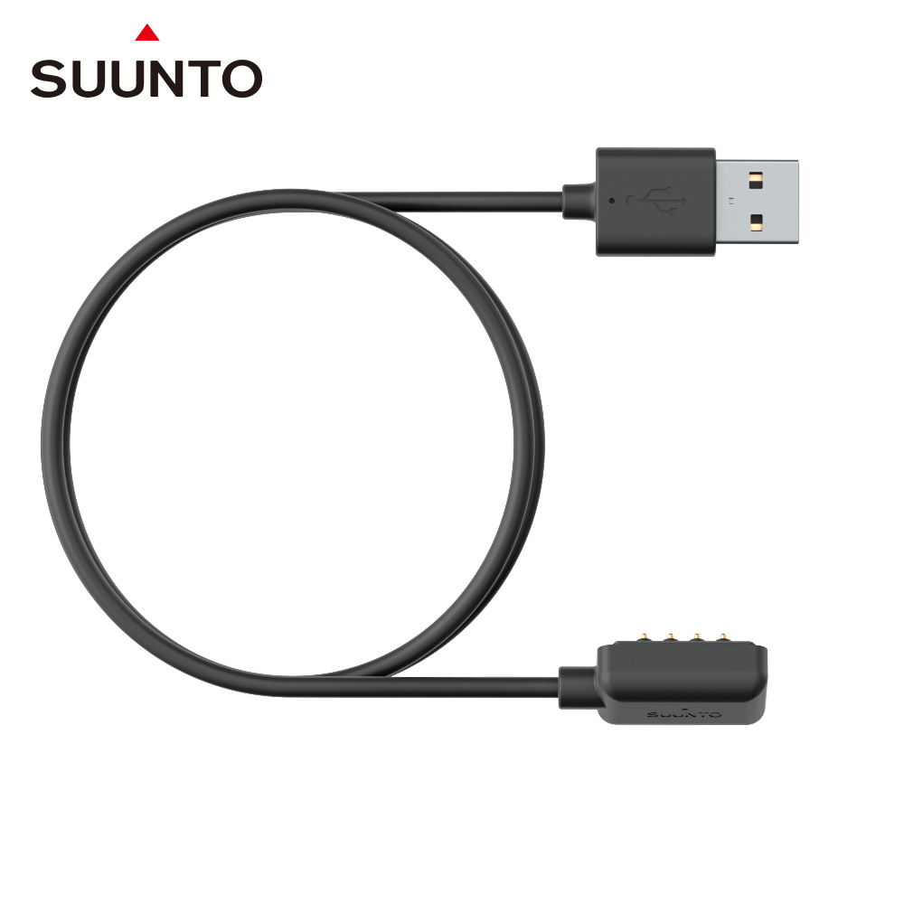 SUUNTO Spartan USB磁吸式傳輸線 Suunto Black Magnetic USB Cable