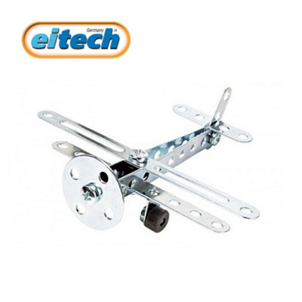 【德國eitech】益智鋼鐵玩具-迷你雙翼飛機 C53