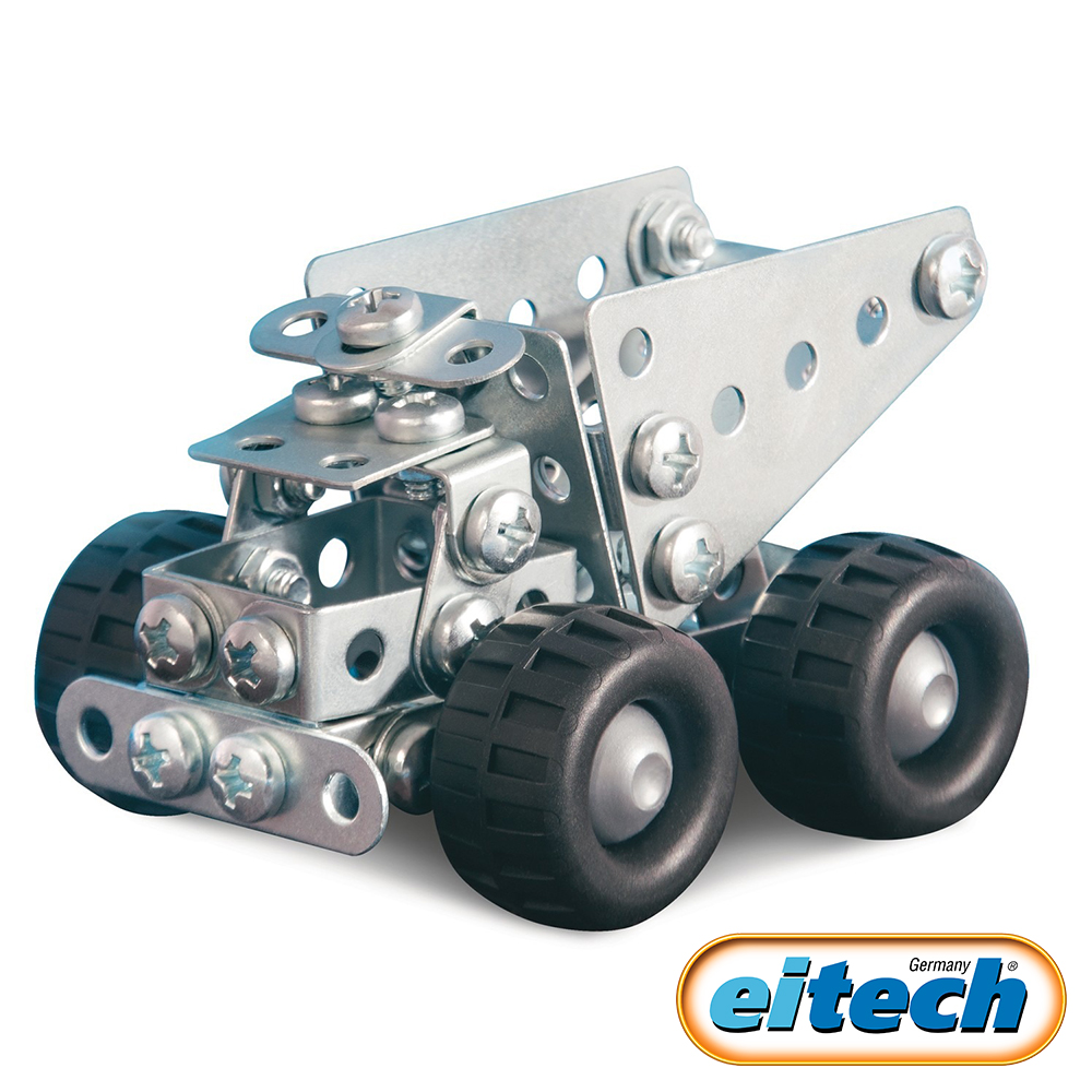 【德國eitech】益智鋼鐵玩具-迷你自卸車-C50