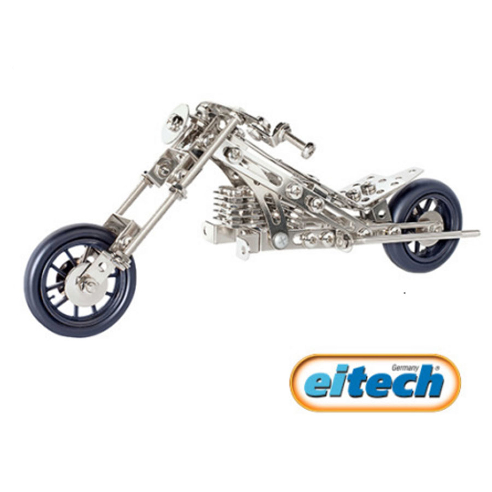 【德國eitech】益智鋼鐵玩具-3合1哈雷機車 C15