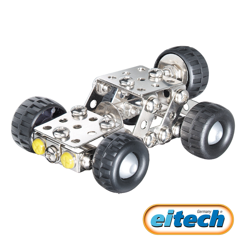 【德國eitech】益智鋼鐵玩具-迷你吉普車 C57