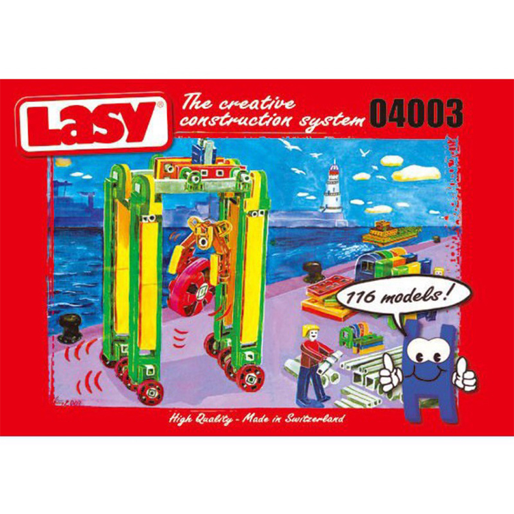 【 瑞士 Lasy 】04003 Lasy Education - 潛能開發創意積木基本組
