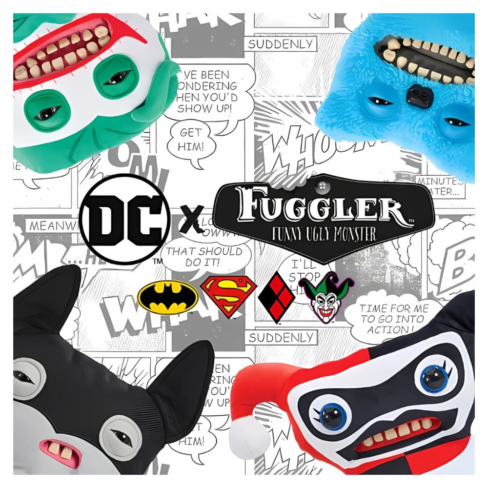 fuggler 放克牙齒怪放克牙寶9吋dc系列絨毛玩偶4款分售小丑小丑女蝙蝠俠超人- FindPrice 價格網