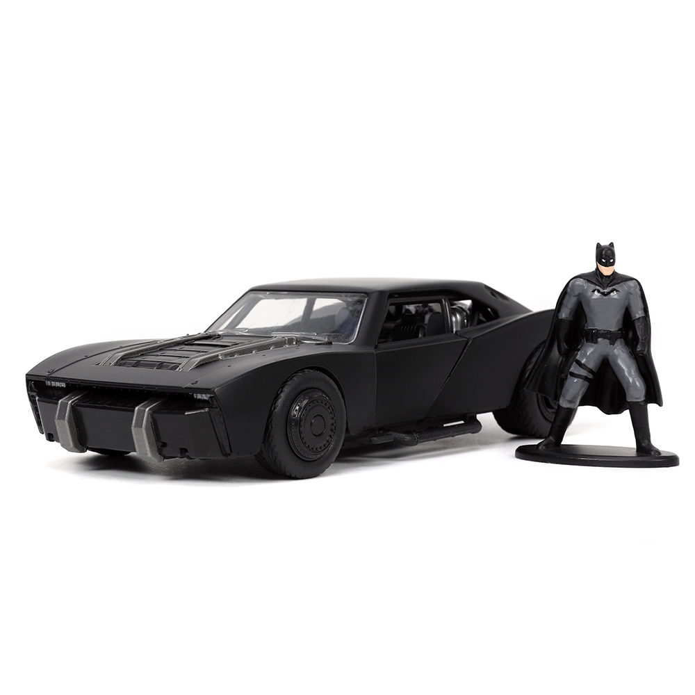 蝙蝠俠1:32合金車-2022蝙蝠車+蝙蝠俠