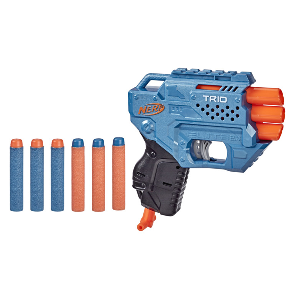 【孩之寶Hasbro】NERF 兒童射擊玩具 菁英系列 射擊三重奏