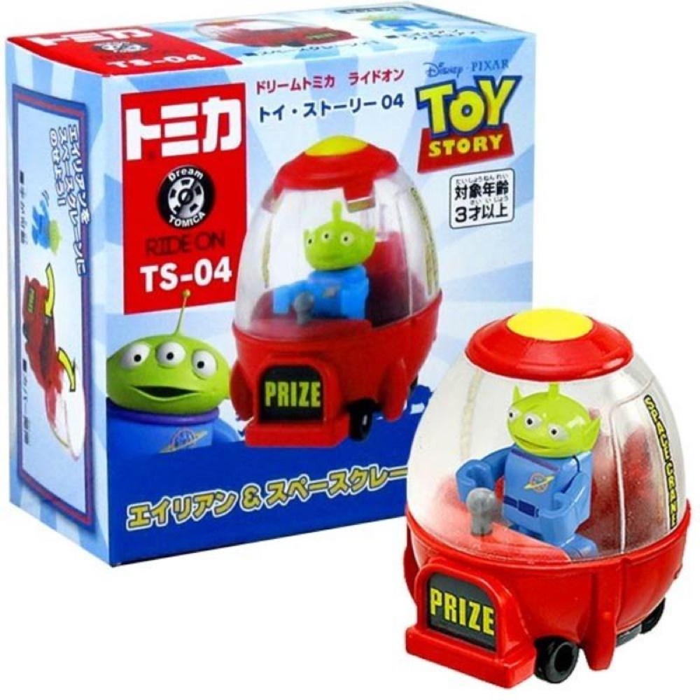 【TOMICA】 騎乘系列 多美小汽車 玩具總動員 三眼怪&火箭 TS-04