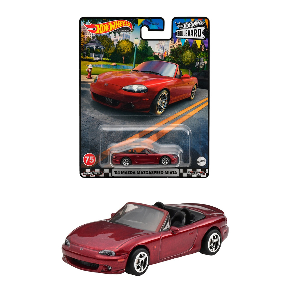 【美泰兒MATTEL】 Hot wheels 風火輪 林蔭大道 HKF22 04 馬自達 Mazdaspeed Miata