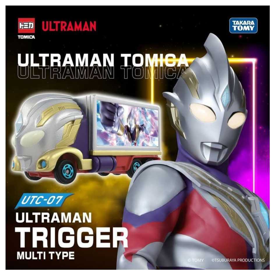 TAKARA TOMY 多美小汽車 TOMICA x 超人力霸王 UTC07 特利卡 Trigger